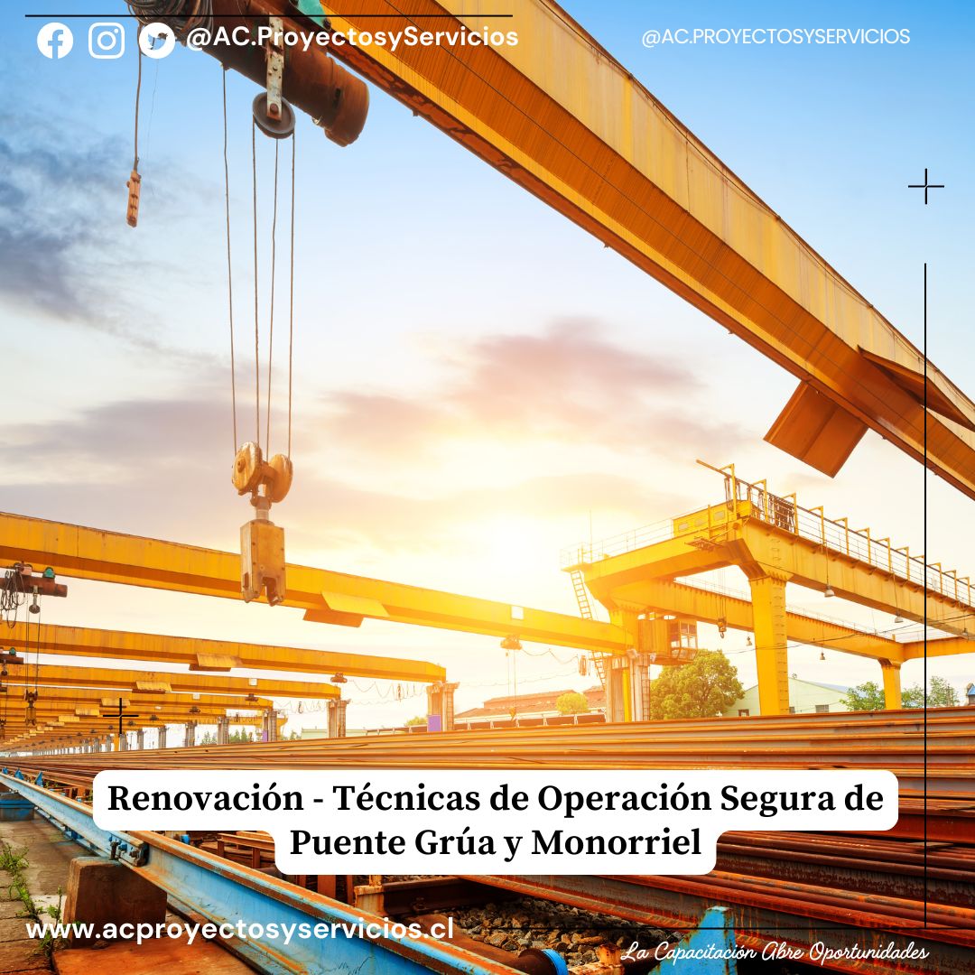 2.- Renovación de Credencial - Técnicas de Operación Segura de Puente Grúa y Monorriel
