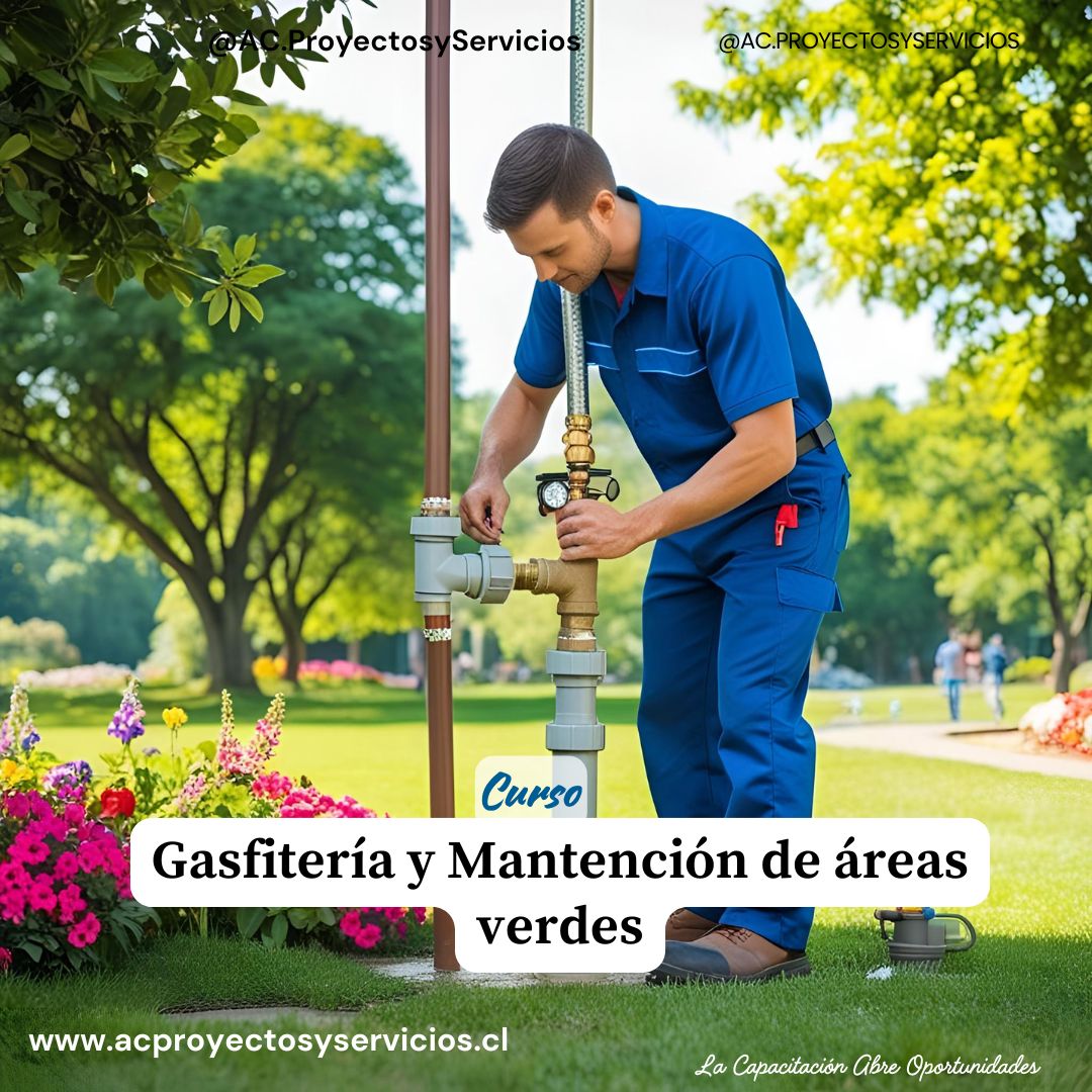 Gasfitería y Mantención de áreas verdes