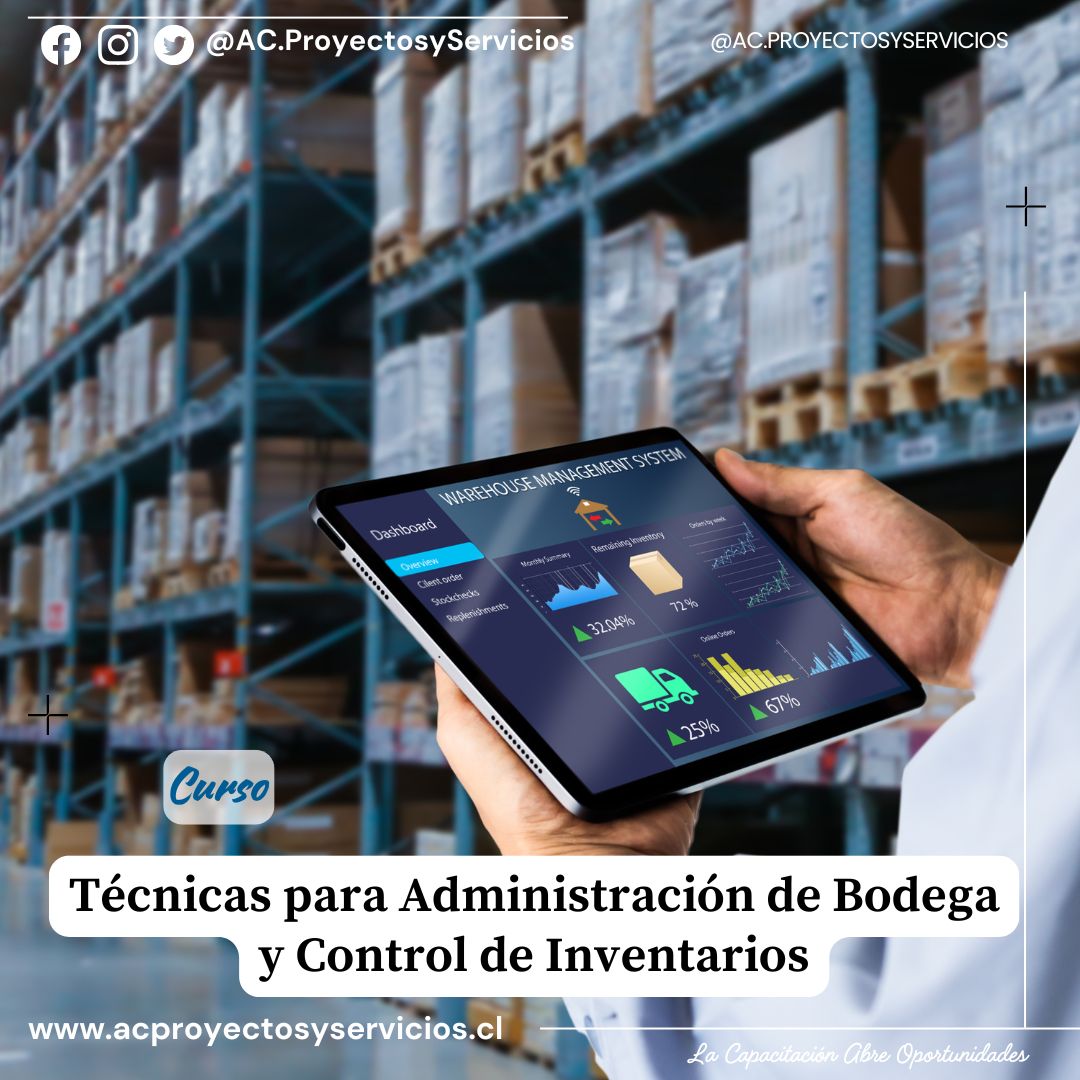 Técnicas para Administración de Bodega y Control de Inventarios